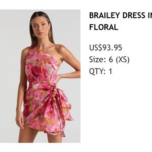 Floral showpo dress